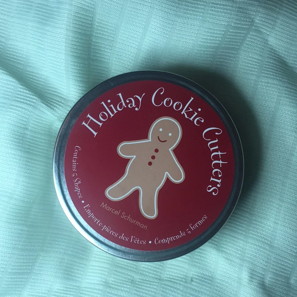 Marcel Shurman Holiday Cookie Cutters New without tags